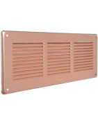 GRIGLIA DI AERAZIONE IN RAME 340X140MM LA VENTILAZIONE