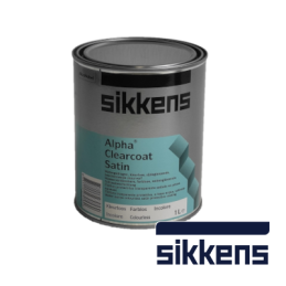 ALPHA CLEARCOAT SATIN FINITURA INCOLORE 1L SIKKENS